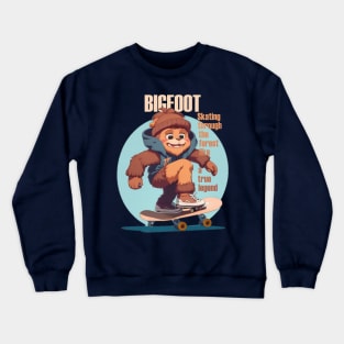 little bigfoot fun Crewneck Sweatshirt